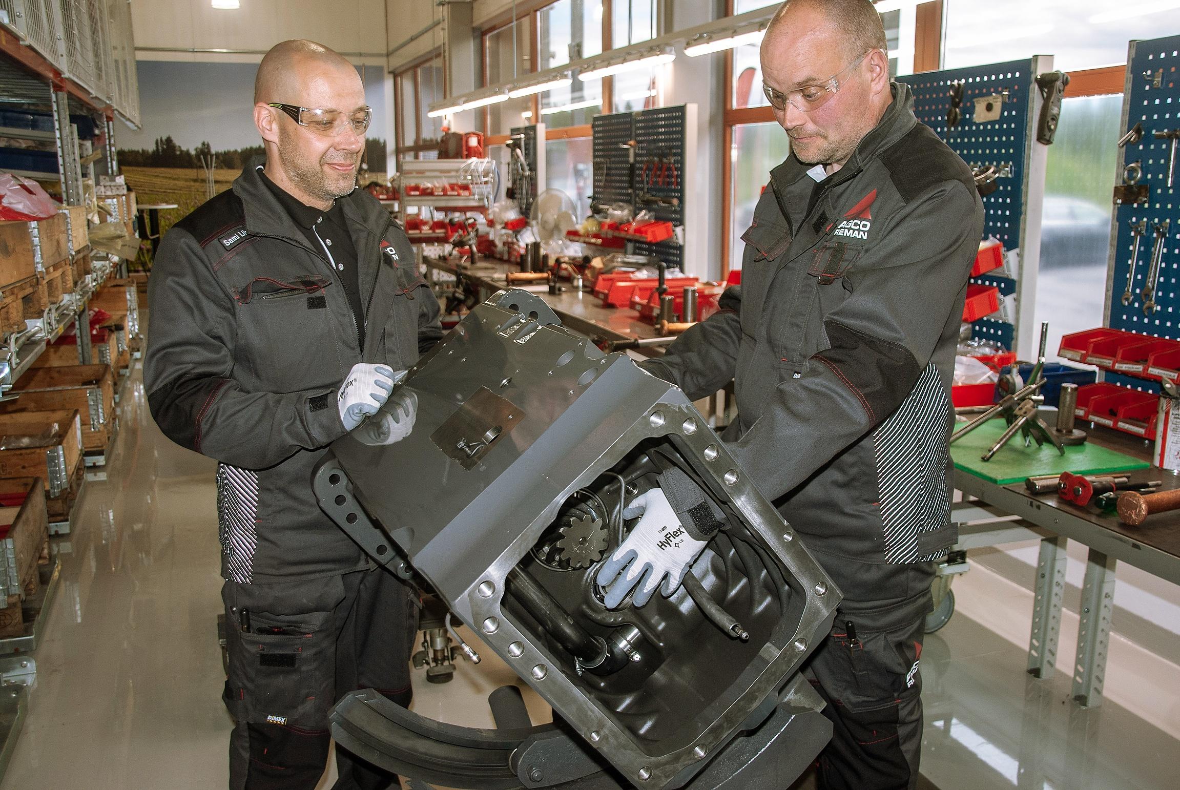 AGCO REMAN does Valtra regeneration of engine and transmission parts